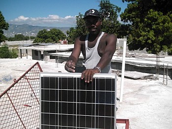 Africa charity solar panels 3